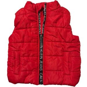 Calvin Klein Jeans Red Kids Vest